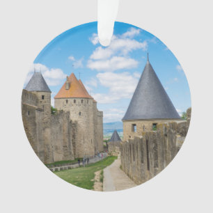 Mittelalterliche Mauern von Carcassonne Ornament
