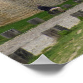 Mittelalterliche Mauern von Carcassonne Poster (Ecke)