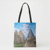 Mittelalterliche Mauern von Carcassonne Tasche (Vorderseite)