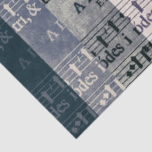 Mittelalterliche mehrfarbige Musik-Manuskripte Seidenpapier (Detail)