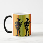 Mittelalterliche Melodie: Musiker & Entertainer Verwandlungstasse (Links)