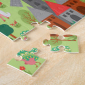 Mittelalterliche Messe Königreich Fantastische Ber Puzzle (Seite)