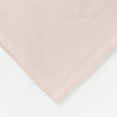 Mittelalterliche Moderne 08 Arch Blush Pink Fleecedecke (Ecke)