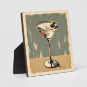 Mittelalterliche Moderne 1 Olive Martini Malerei Fotoplatte (Vorderseite)