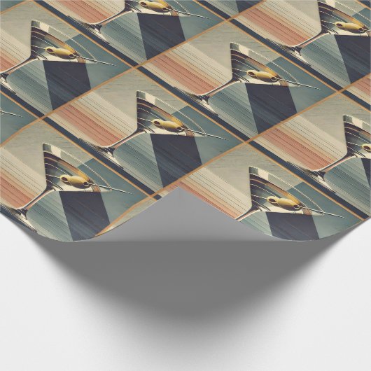 Mittelalterliche Moderne 2 Live Martini Cocktail S Geschenkpapier (Ecke)