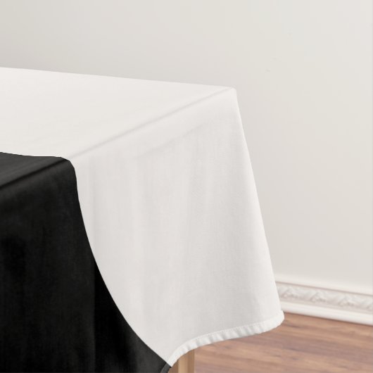 Mittelalterliche moderne Abstrakte Arkaden Schwarz Tischdecke (Beispiel)