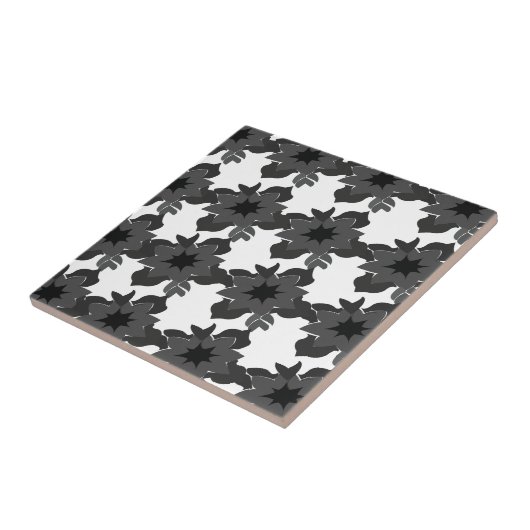 Mittelalterliche Moderne Abstrakte Blumenmuster Fliese (Seite)