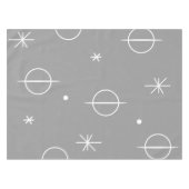 Mittelalterliche moderne Abstrakte Kreise Sterne g Tischdecke (Vorderseite (Horizontal))