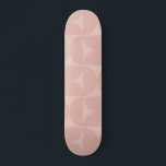 Mittelalterliche Moderne Abstrakte Muster Blush Pi Skateboard<br><div class="desc">Retro Mitte des Jahrhunderts moderne Muster - abstrakte geometrische Formen - minimalistische Muster in rot-pink / pfirsichfarben.</div>