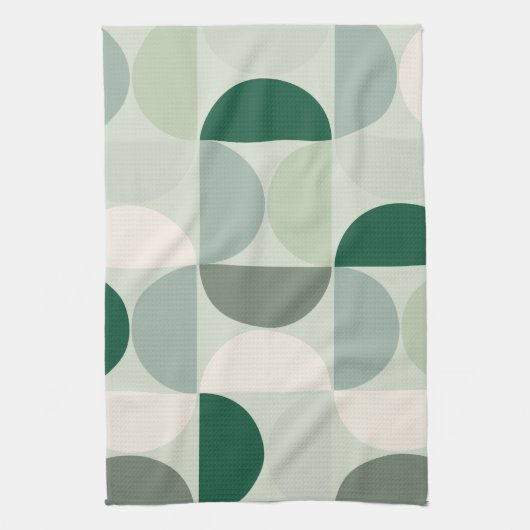 Mittelalterliche moderne Abstrakte Musterschablone Geschirrtuch (Vertikal)