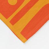 Mittelalterliche Moderne Abstrakte Piquet Muster O Fleecedecke (Ecke)