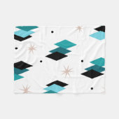 Mittelalterliche moderne Aquamarine Diamanten Fleecedecke (Vorderseite (Horizontal))