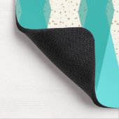 Mittelalterliche Moderne Argyle-Mauspad Mousepad (Ecke)