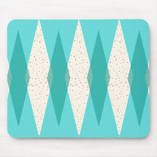 Mittelalterliche Moderne Argyle-Mauspad Mousepad (Vorne)