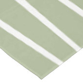 Mittelalterliche moderne atomare Formen grün, rot Tischdecke (Schrägansicht)