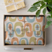 Mittelalterliche Moderne Atomare Muster Seidenpapier (Geschenk)