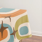 Mittelalterliche moderne atomare Muster Tischdecke (Beispiel)