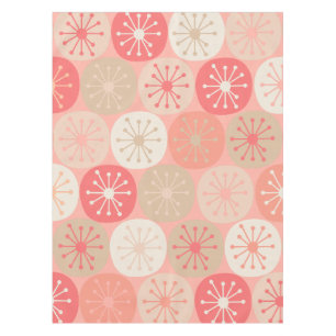 Mittelalterliche moderne atomare Retrodots Vintag  Tischdecke