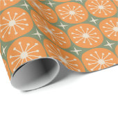 Mittelalterliche, moderne, atomare Retropunkte und Geschenkpapier (Rolleneckpunkt)
