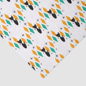 Mittelalterliche moderne Atomdiamanten-Sternexplos Seidenpapier (Ausschnitt)