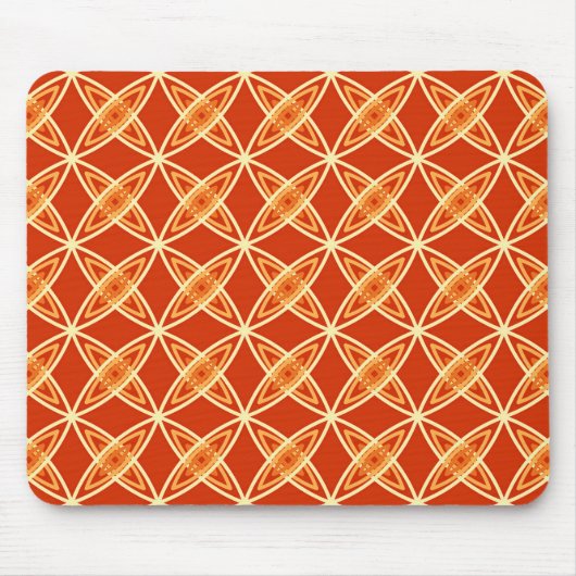 Mittelalterliche moderne Atomdruckerei - Mandarin  Mousepad (Vorne)