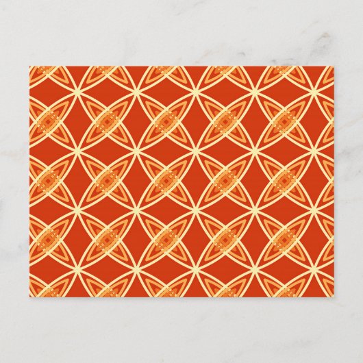 Mittelalterliche moderne Atomdruckerei - Mandarin Postkarte (Vorderseite)