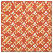 Mittelalterliche moderne Atomdruckerei - Mandarin Stoff (Muster)