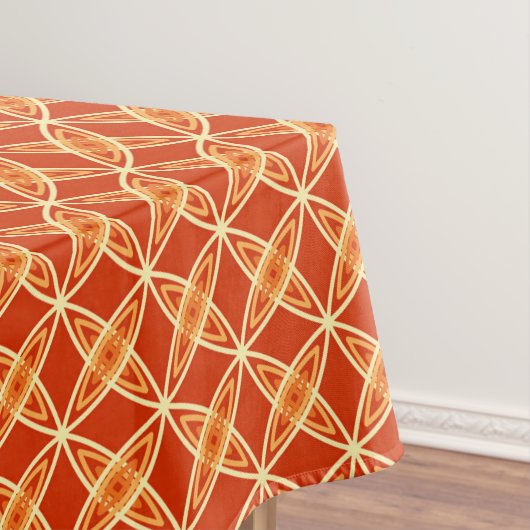 Mittelalterliche moderne Atomdruckerei - Mandarin Tischdecke (Beispiel)