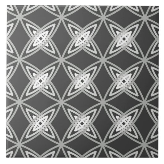 Mittelalterliche moderne Atomdrucktechnik - Kohleg Fliese (Vorderseite)