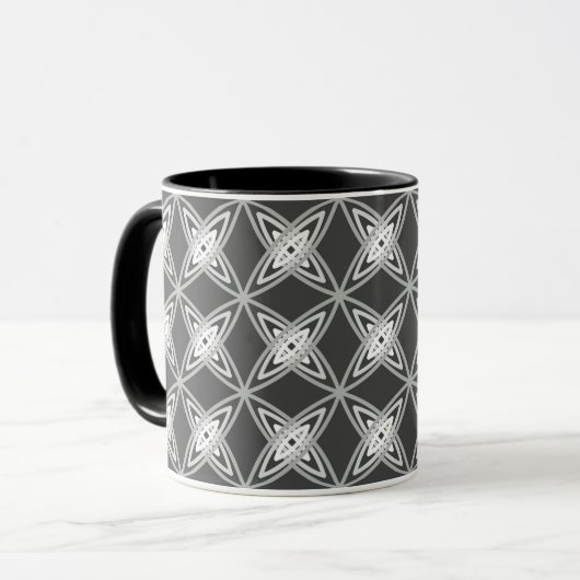 Mittelalterliche moderne Atomdrucktechnik - Kohleg Tasse (Vorderseite Links)