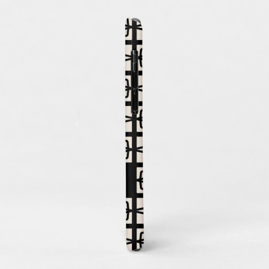 Mittelalterliche Moderne Atomic 1950er Retro Perso Case-Mate iPhone Hülle (Hinten/Links)