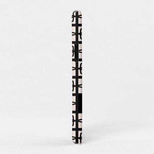 Mittelalterliche Moderne Atomic 1950er Retro Perso Case-Mate iPhone Hülle (Hinten/Rechts)