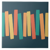 Mittelalterliche moderne Atomkraftwerke blockieren Fliese (Vorderseite)