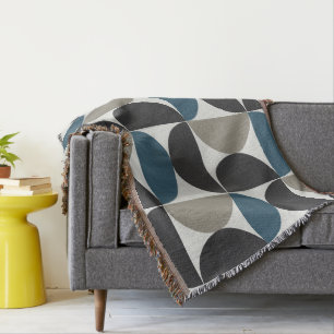 Mittelalterliche Moderne Blaugraue Gunmetall Decke