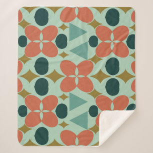 Mittelalterliche moderne Blume DiamantenMinze Sherpadecke