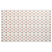 Mittelalterliche Moderne Blume Orange Stoff (Yard (91,4 cm))