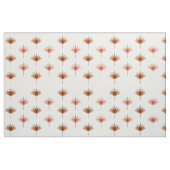 Mittelalterliche Moderne Blume Orange Stoff (Fat Quarter (45,7 x 55,9 cm))