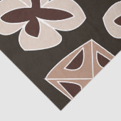 Mittelalterliche moderne, blumengeometrische Struk Seidenpapier (Detail)