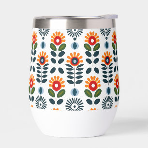 Mittelalterliche Moderne Blumenskandale im Volksmu