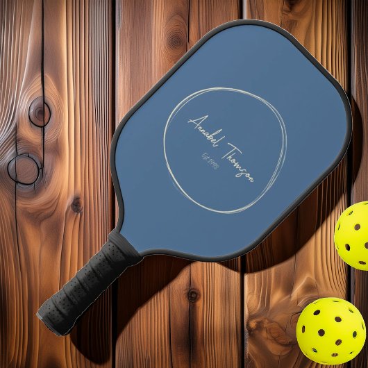 Mittelalterliche Moderne Capri Blue | Name des Skr Pickleball Schläger