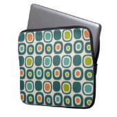 Mittelalterliche moderne Gartenweg-Muster Laptopschutzhülle (Vorderseite Links)