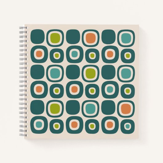 Mittelalterliche moderne Gartenwegmuster Notizblock (Vorderseite)