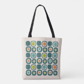 Mittelalterliche moderne Gartenwegmuster Tasche (Rückseite)