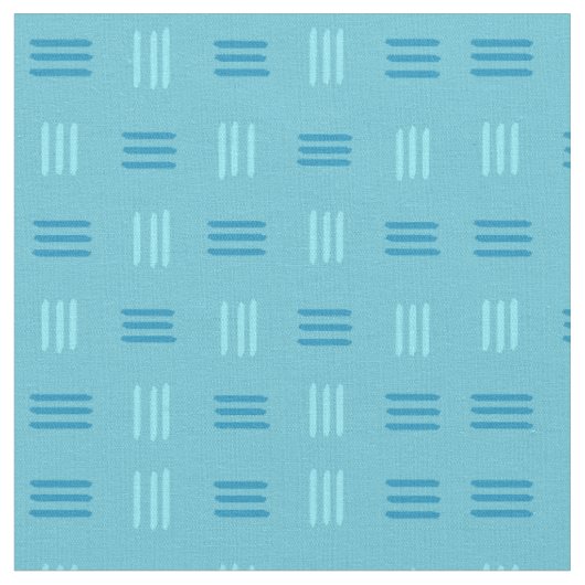 Mittelalterliche moderne Gemusterte Linien (Sky Bl Stoff (Nahaufnahme)