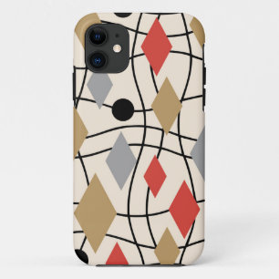 Mittelalterliche moderne geometrische Abstrakt Case-Mate iPhone Hülle