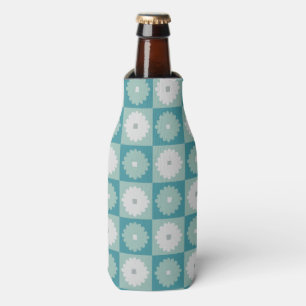 Mittelalterliche moderne geometrische Blume Flasch Flaschenkühler