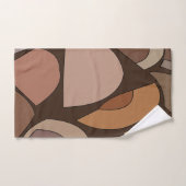 Mittelalterliche moderne geometrische Formen Badhandtuch Set (Handtuch)