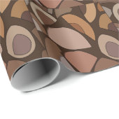 Mittelalterliche moderne geometrische Formen Geschenkpapier (Rolleneckpunkt)