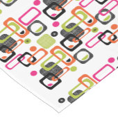 Mittelalterliche moderne geometrische Gewebe Print Kurzer Tischläufer (Ecke)