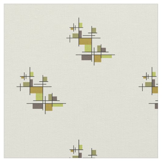 Mittelalterliche moderne geometrische Struktur Stoff (Nahaufnahme)